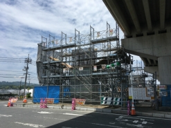 国道2号線BP高架橋工事（岡山県倉敷市）
