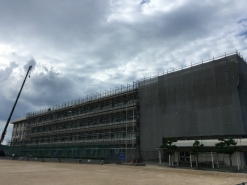 ○子山小学校耐震工事（岡山市東区）